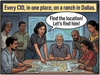 Every CID in one place, on a ranch in Dallas